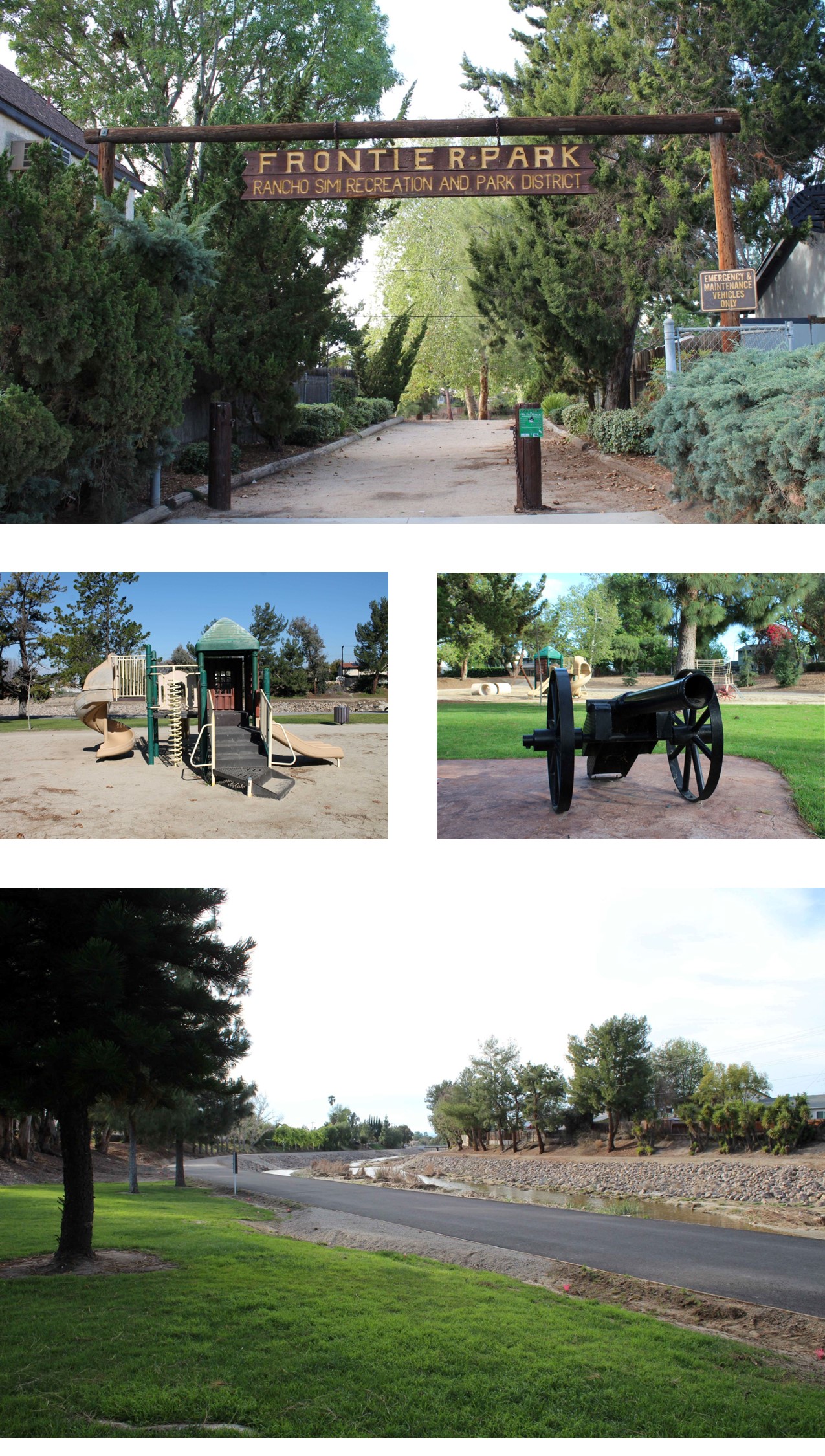 Frontier Park Collage